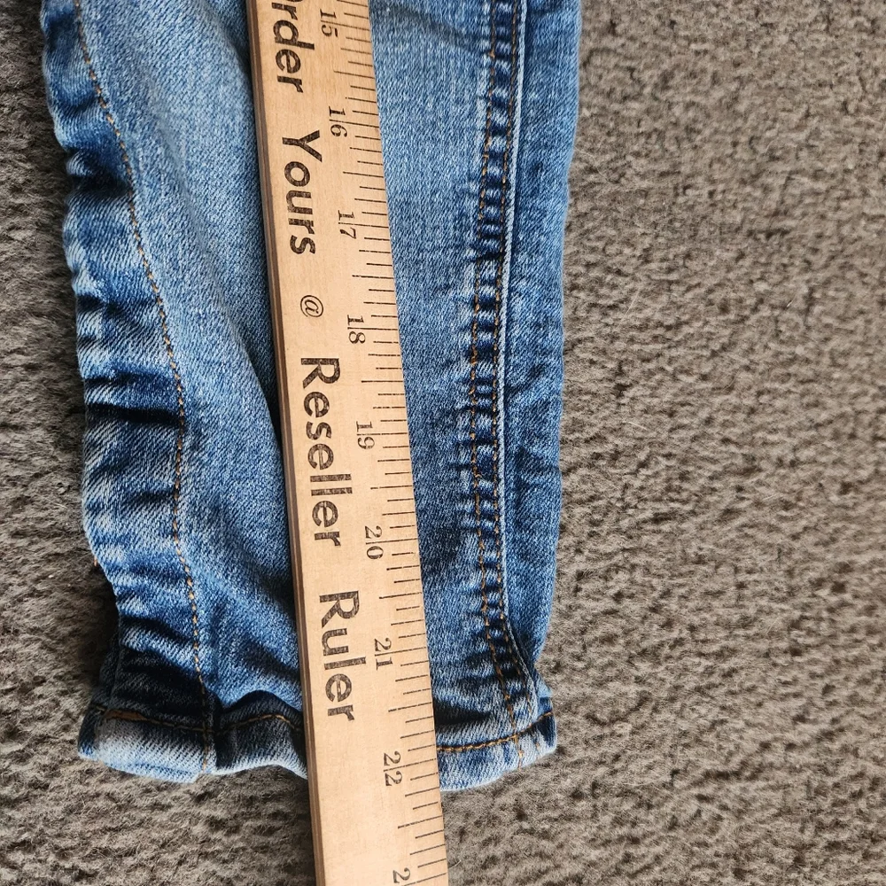 OSH KOSH Toddler Denim Overalls Size 18 Mo Faded Pants